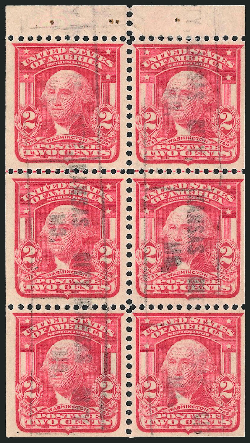 US Stamp Values Scott Catalog # 319: 1903 2c Washington. Robert Siegel Auction Galleries, Sep 2012, Sale 1028, Lot 315