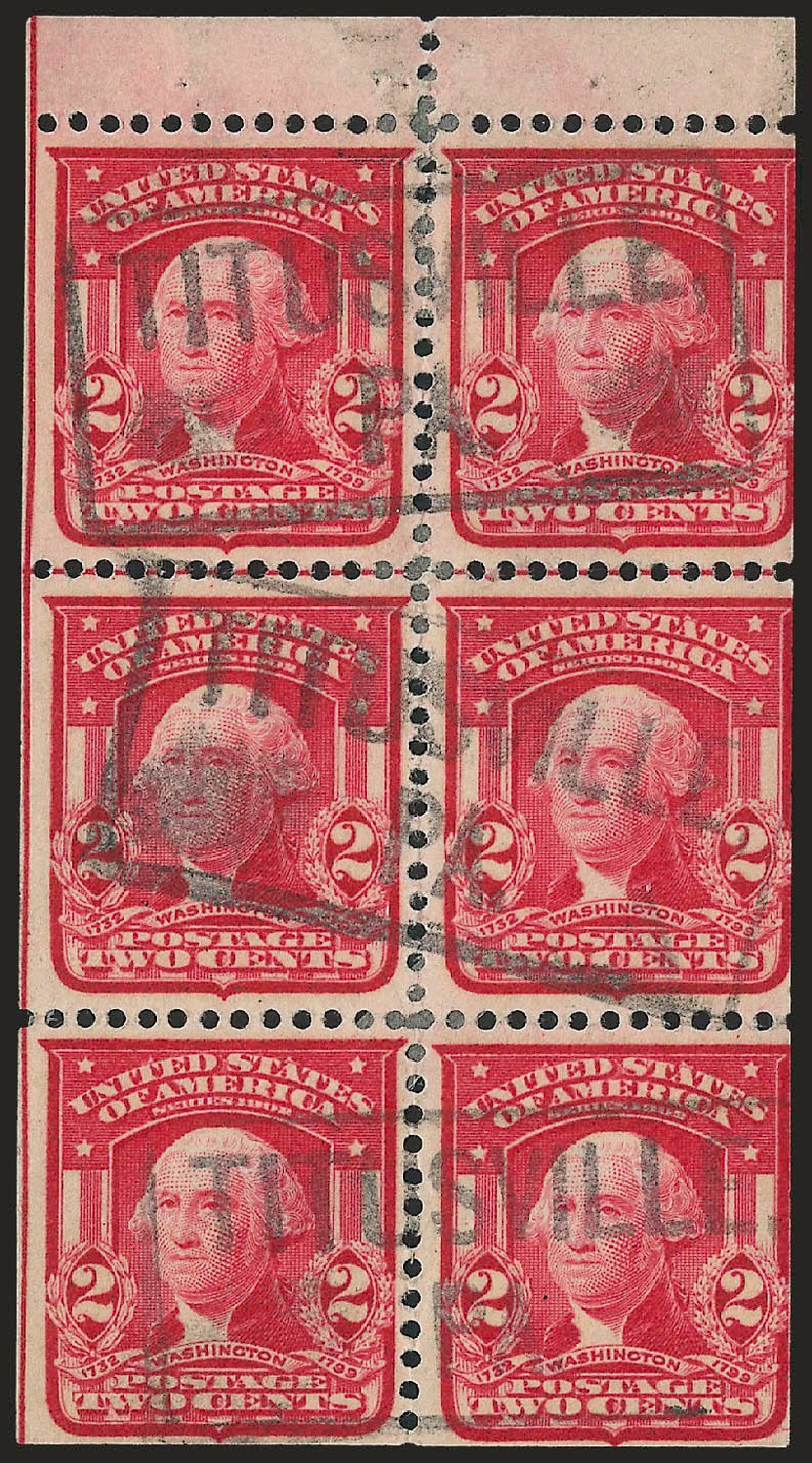 Cost of US Stamps Scott Catalog 319 - 2c 1903 Washington. Robert Siegel Auction Galleries, Jun 2010, Sale 991, Lot 1112