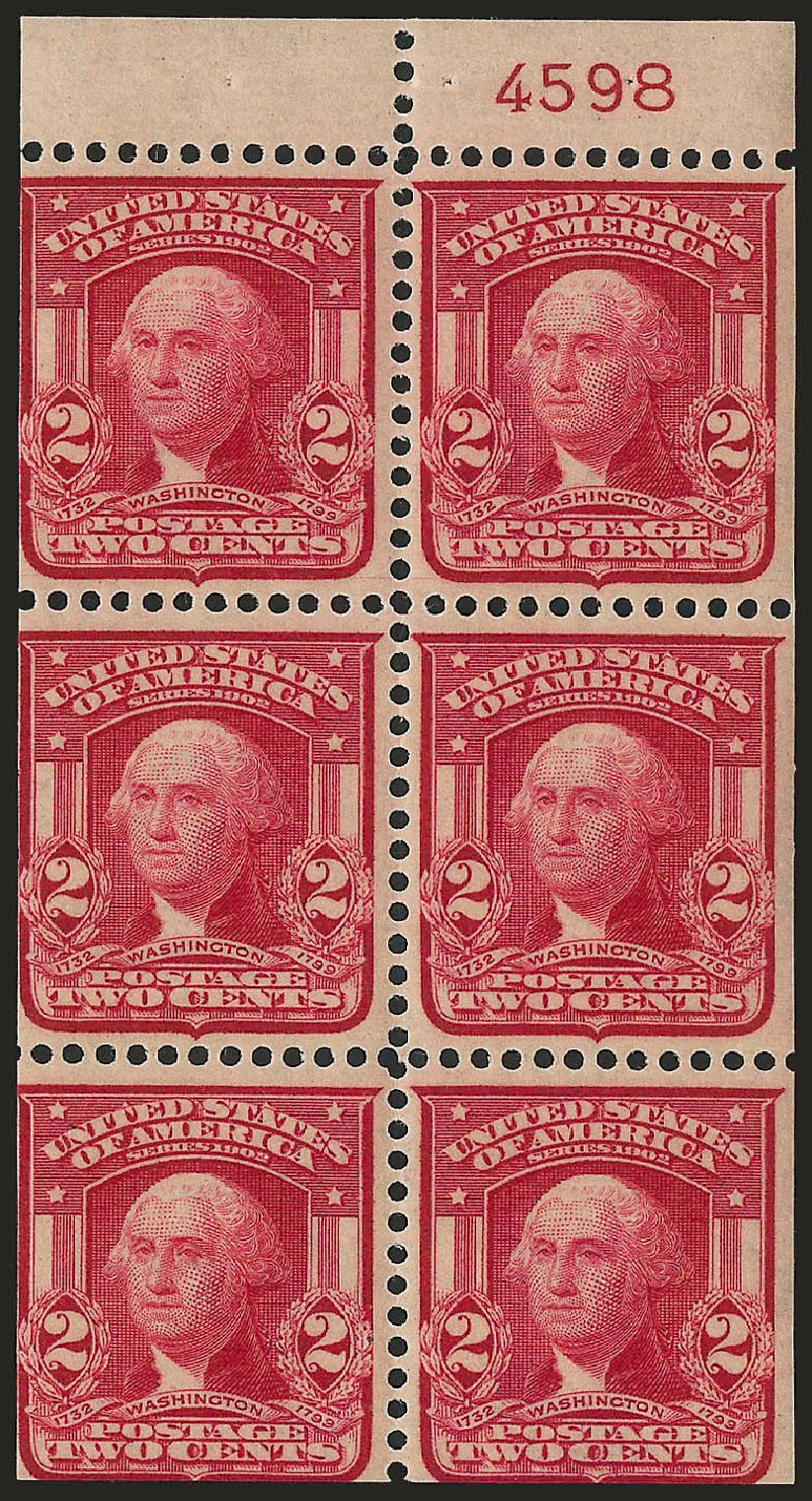 Price of US Stamps Scott 319: 1903 2c Washington. Robert Siegel Auction Galleries, Jun 2010, Sale 991, Lot 1122