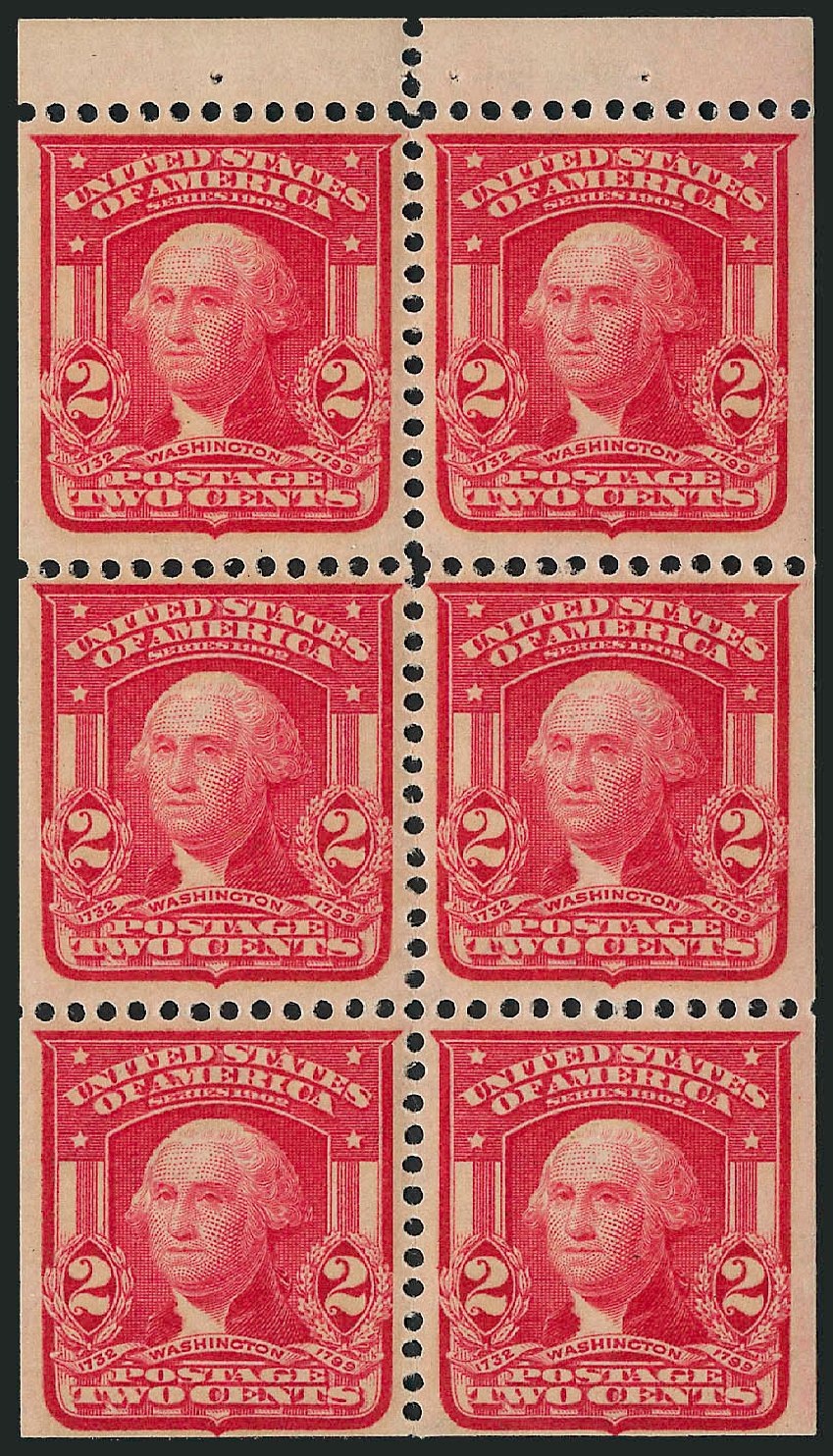 US Stamps Value Scott 319: 1903 2c Washington. Robert Siegel Auction Galleries, Dec 2008, Sale 967, Lot 4523