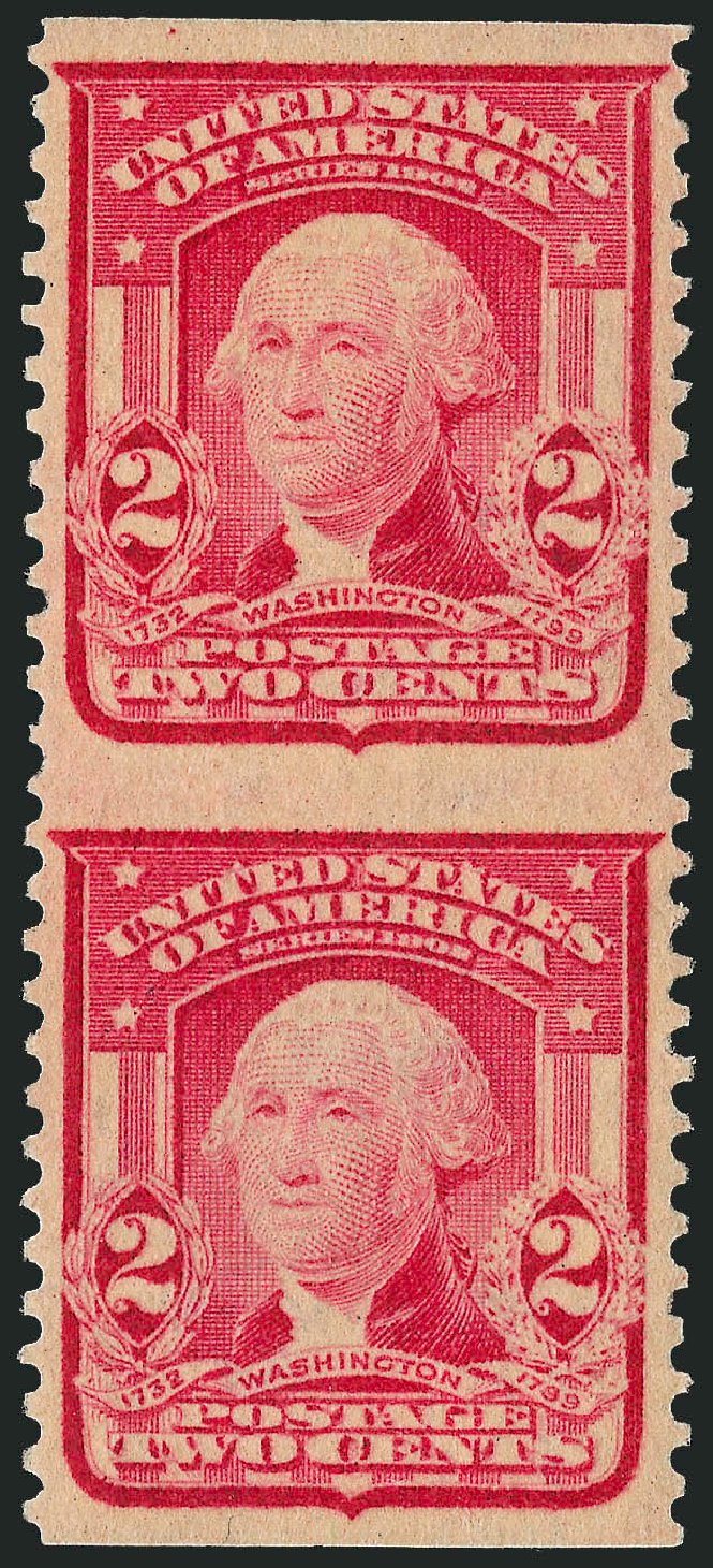 US Stamp Prices Scott Catalogue 319: 1903 2c Washington. Robert Siegel Auction Galleries, Sep 2009, Sale 968B, Lot 403
