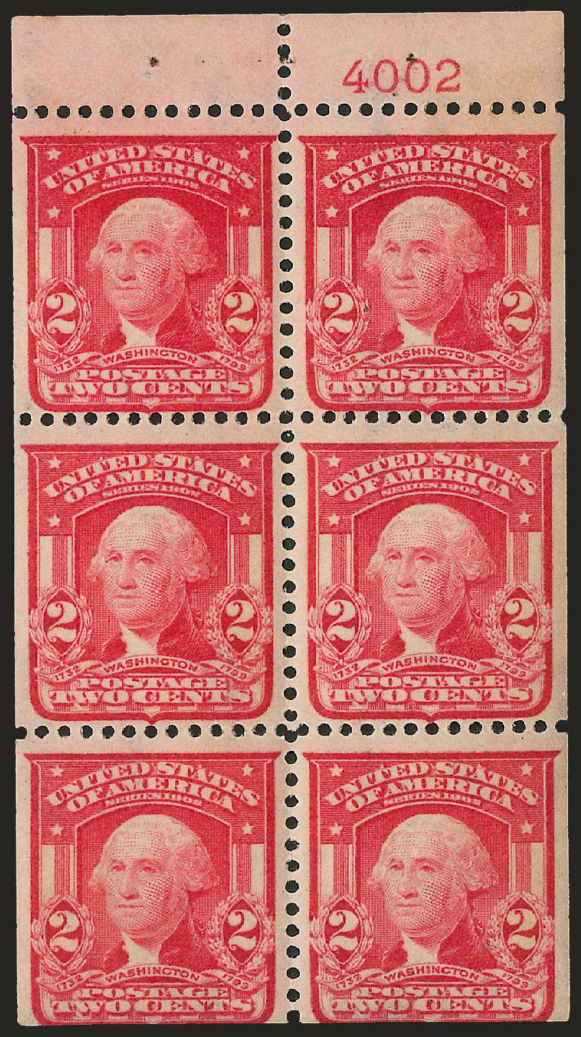 US Stamp Prices Scott Catalogue # 319 - 1903 2c Washington. Robert Siegel Auction Galleries, Jun 2010, Sale 991, Lot 1103