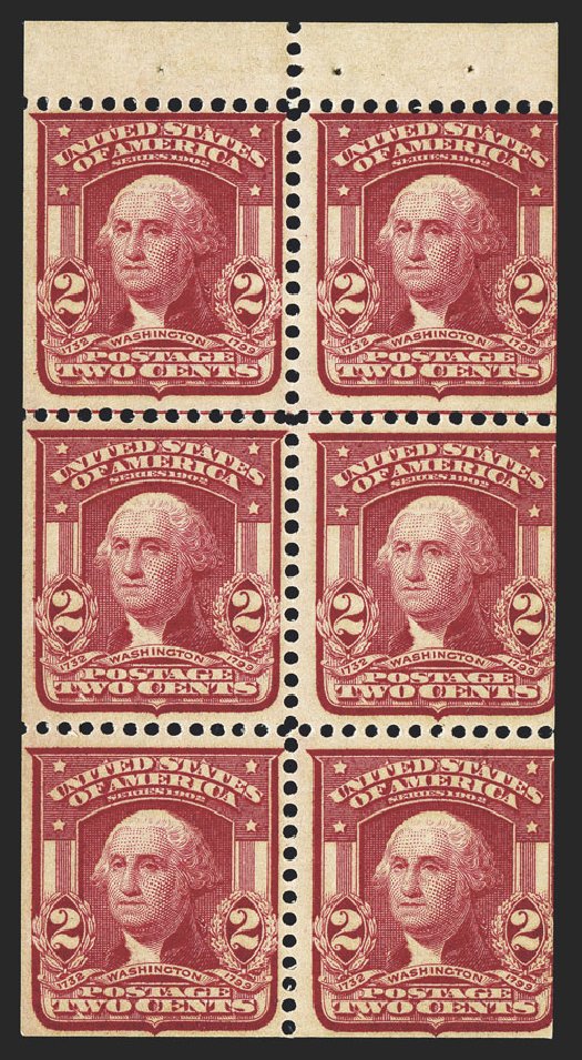 Value of US Stamps Scott Catalog # 319 - 1903 2c Washington. Spink Shreves Galleries, Mar 2013, Sale 142, Lot 313
