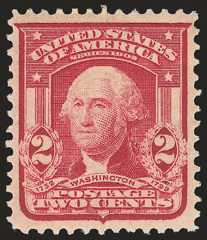 US Stamps Value Scott Cat. 319 - 2c 1903 Washington. Robert Siegel Auction Galleries, Jun 2009, Sale 975, Lot 1686