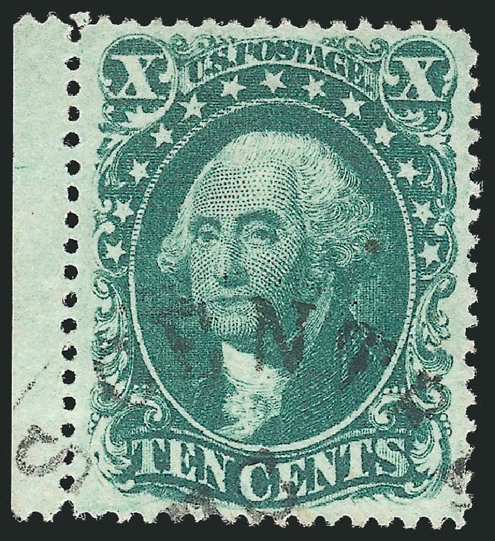 Value of US Stamp Scott # 32 - 10c 1857 Washington. Robert Siegel Auction Galleries, Jun 2012, Sale 1024, Lot 77