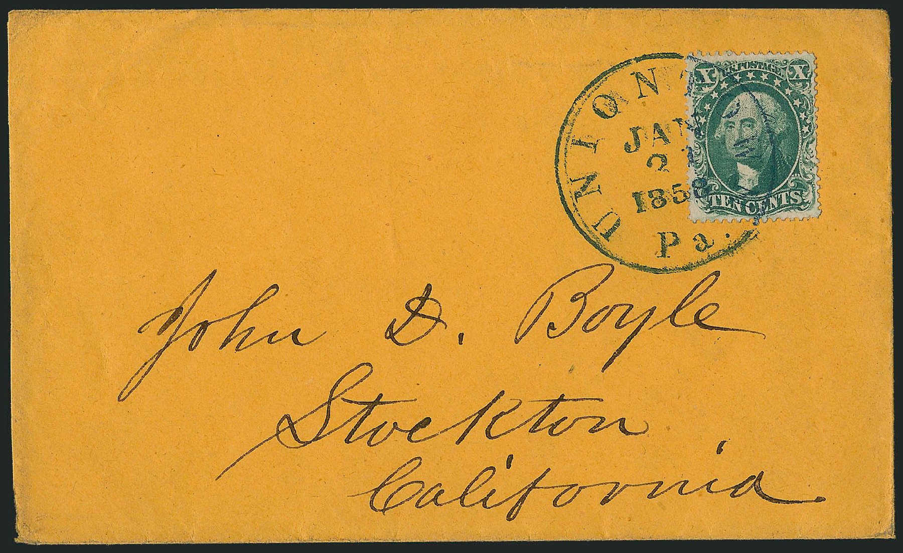 Value of US Stamp Scott #32: 10c 1857 Washington. Robert Siegel Auction Galleries, Sep 2010, Sale 993, Lot 367