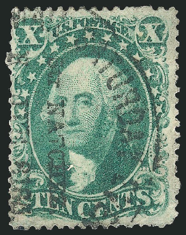 US Stamp Prices Scott # 32: 1857 10c Washington. Robert Siegel Auction Galleries, Sep 2010, Sale 993, Lot 329