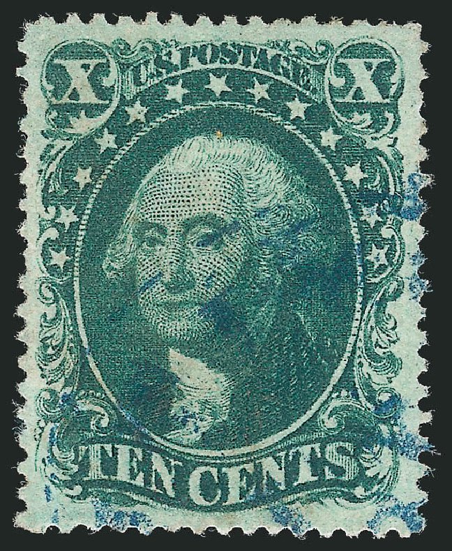 Values of US Stamp Scott # 32 - 10c 1857 Washington. Robert Siegel Auction Galleries, Mar 2014, Sale 1067, Lot 960