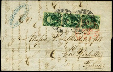 Price of US Stamps Scott Cat. 32 - 10c 1857 Washington. Harmer-Schau Auction Galleries, Feb 2012, Sale 92, Lot 831
