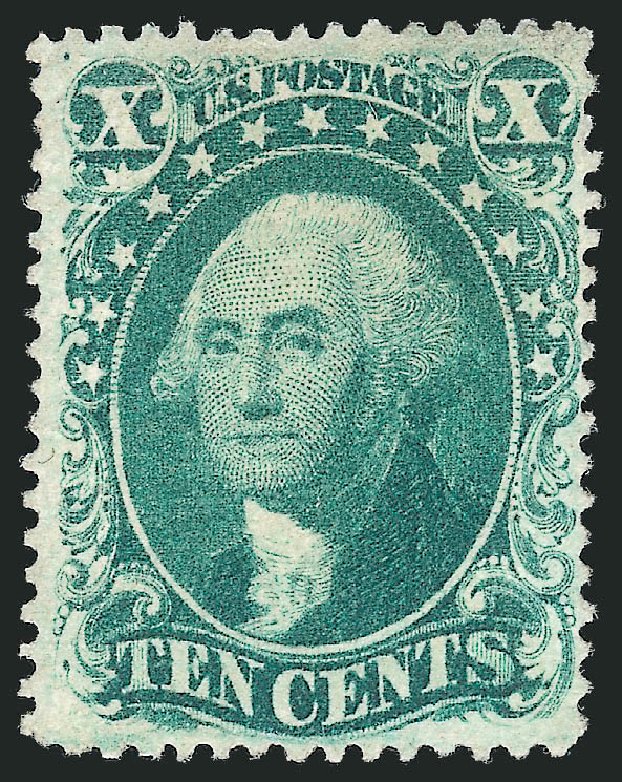 US Stamp Price Scott # 32: 10c 1857 Washington. Robert Siegel Auction Galleries, Mar 2013, Sale 1040, Lot 1253