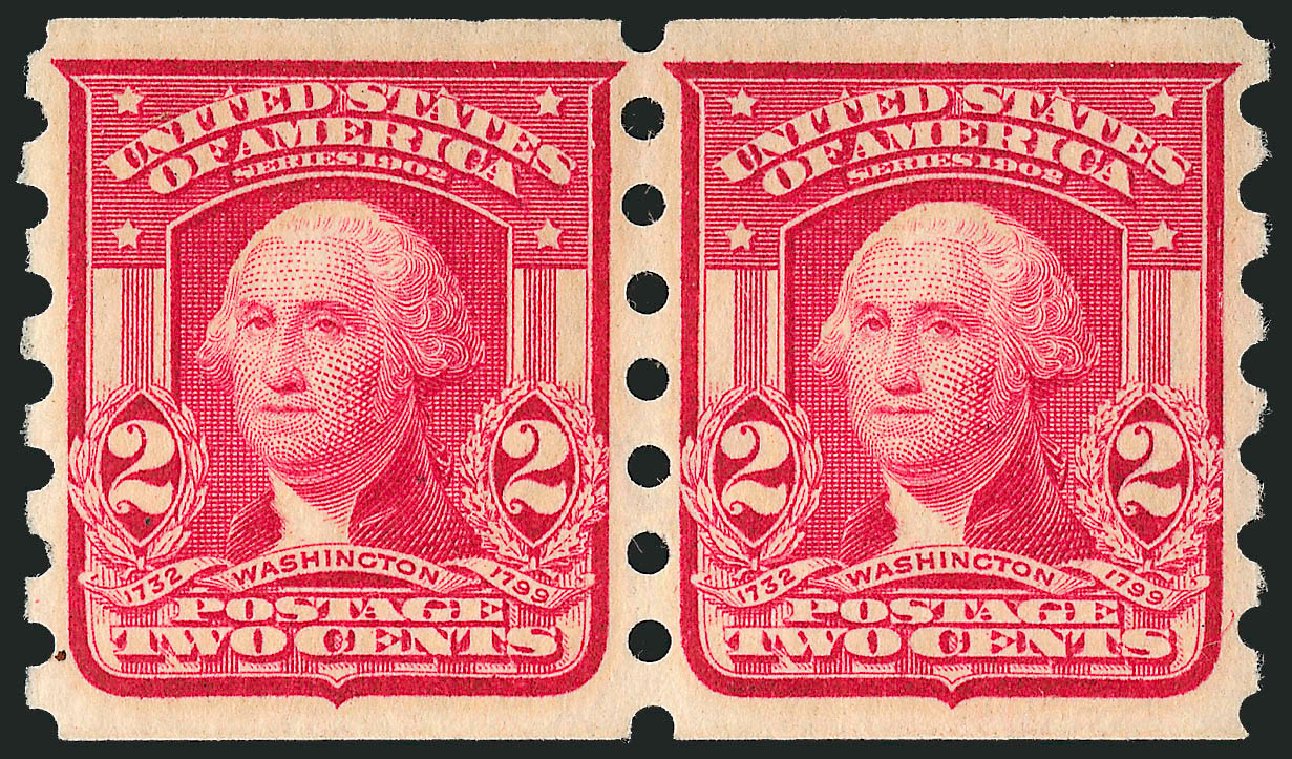 Cost of US Stamp Scott Cat. #320 - 1906 2c Washington Imperf. Robert Siegel Auction Galleries, Dec 2008, Sale 967, Lot 4570