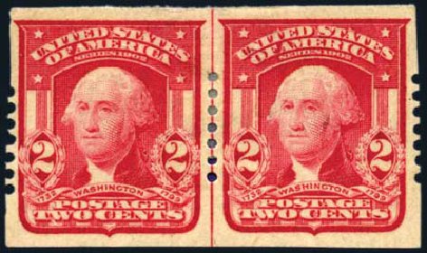 Cost of US Stamp Scott #320: 1906 2c Washington Imperf. Harmer-Schau Auction Galleries, Aug 2011, Sale 90, Lot 1881