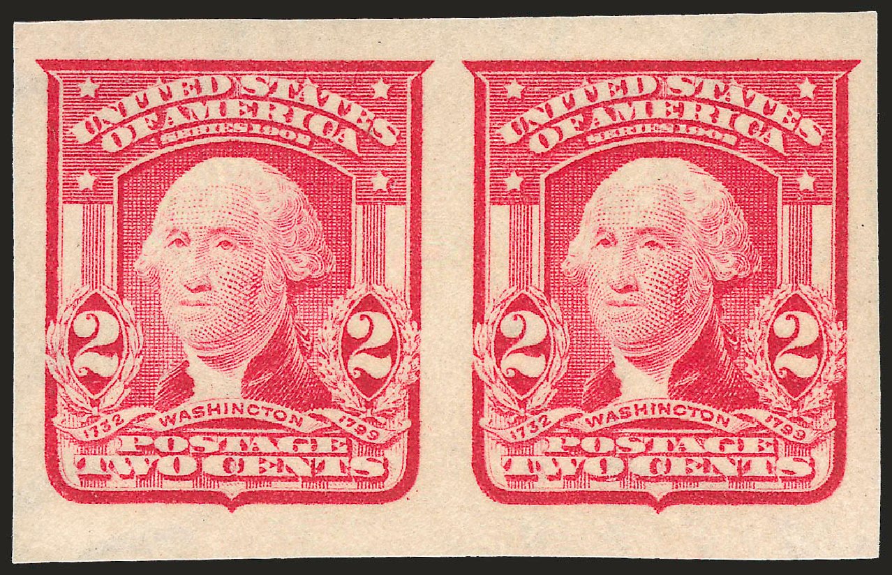 US Stamp Price Scott Catalog 320: 2c 1906 Washington Imperf. Robert Siegel Auction Galleries, Jun 2009, Sale 975, Lot 1691