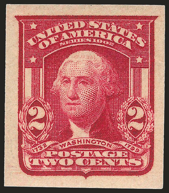 US Stamps Prices Scott Cat. #320 - 2c 1906 Washington Imperf. Robert Siegel Auction Galleries, Jun 2009, Sale 975, Lot 1692