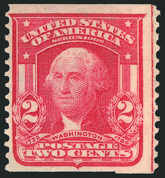 Cost of US Stamp Scott Catalogue # 322: 2c 1908 Washington Coil. Robert Siegel Auction Galleries, Feb 2010, Sale 983, Lot 207
