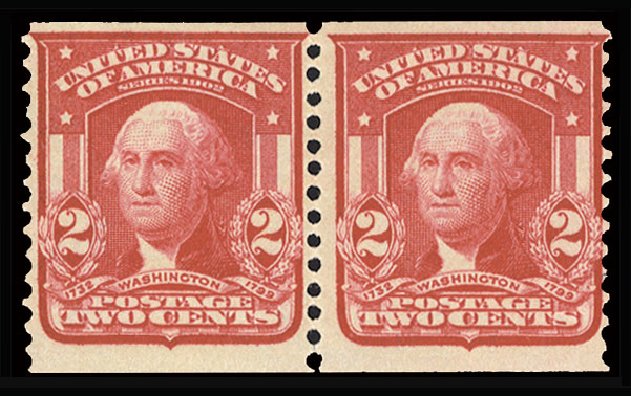 US Stamp Price Scott 322: 1908 2c Washington Coil. Cherrystone Auctions, May 2013, Sale 201305, Lot 108