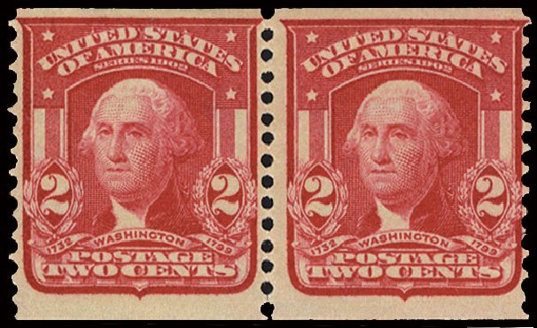 US Stamp Value Scott Cat. #322 - 2c 1908 Washington Coil. Cherrystone Auctions, Jan 2009, Sale 200901, Lot 200