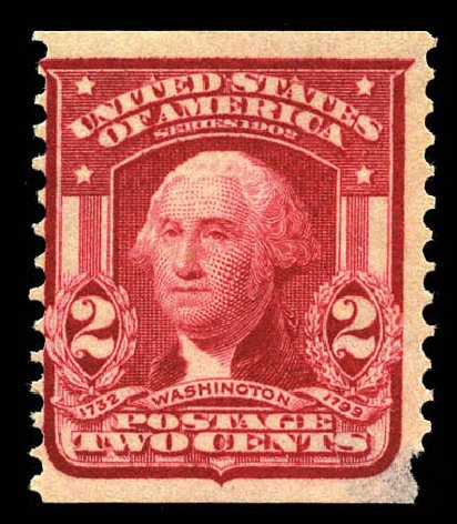 Values of US Stamp Scott Cat. #322 - 1908 2c Washington Coil. Matthew Bennett International, Mar 2012, Sale 344, Lot 4501
