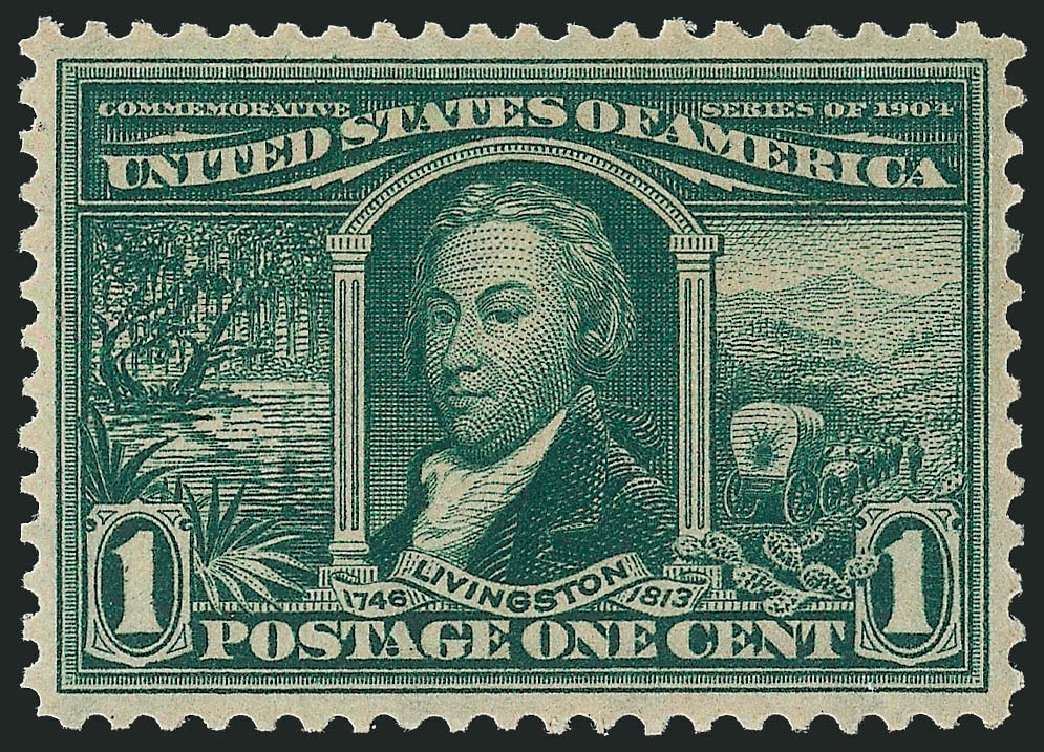 Prices of US Stamps Scott #323 - 1c 1904 Louisiana Purchase Exposition. Robert Siegel Auction Galleries, Dec 2010, Sale 1000, Lot 1191
