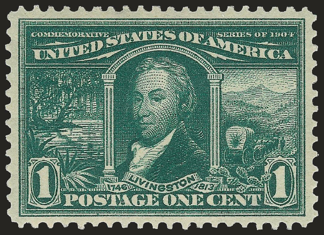 Prices of US Stamp Scott Cat. #323: 1c 1904 Louisiana Purchase Exposition. Robert Siegel Auction Galleries, Jun 2009, Sale 975, Lot 1694