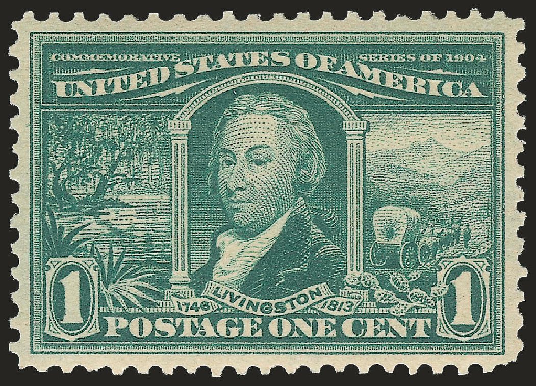 Price of US Stamp Scott Catalog #323: 1904 1c Louisiana Purchase Exposition. Robert Siegel Auction Galleries, Jun 2009, Sale 975, Lot 1696