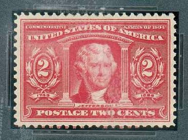 Prices of US Stamp Scott Cat. #324: 2c 1904 Louisiana Purchase Exposition. Matthew Bennett International, Oct 2007, Sale 322, Lot 2168