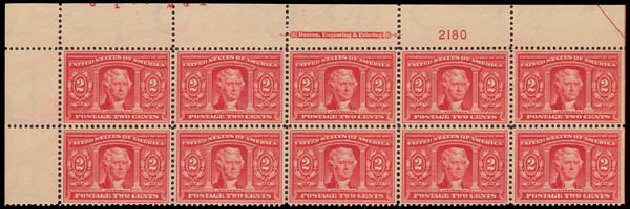 Cost of US Stamps Scott Cat. # 324 - 1904 2c Louisiana Purchase Exposition. Daniel Kelleher Auctions, Oct 2012, Sale 632, Lot 1248