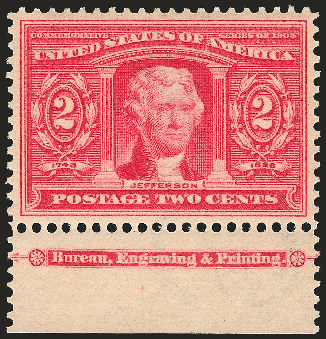 Prices Of US Stamps Scott 324 2c 1904 Louisiana Purchase Exposition