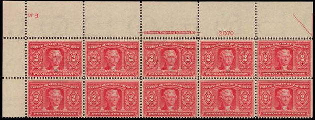 Prices of US Stamp Scott Catalogue # 324 - 1904 2c Louisiana Purchase Exposition. Daniel Kelleher Auctions, Oct 2012, Sale 632, Lot 1249