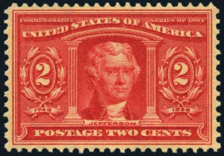Cost of US Stamp Scott 324 - 2c 1904 Louisiana Purchase Exposition. Harmer-Schau Auction Galleries, Aug 2012, Sale 94, Lot 1480