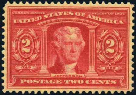 US Stamp Prices Scott Catalogue 324: 2c 1904 Louisiana Purchase Exposition. Harmer-Schau Auction Galleries, Aug 2012, Sale 94, Lot 1481