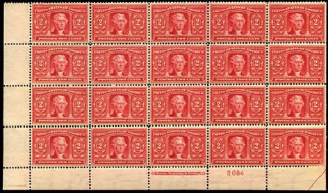 US Stamps Price Scott Catalogue # 324: 2c 1904 Louisiana Purchase Exposition. Harmer-Schau Auction Galleries, Aug 2012, Sale 94, Lot 1482