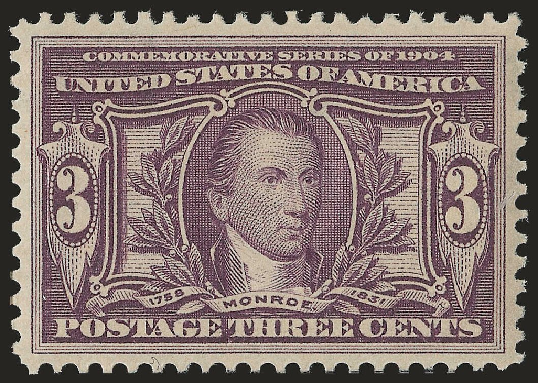 Price of US Stamp Scott Catalog 325 - 3c 1904 Louisiana Purchase Exposition. Robert Siegel Auction Galleries, Jun 2009, Sale 975, Lot 1699
