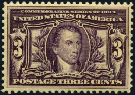 Costs of US Stamps Scott Cat. 325 - 1904 3c Louisiana Purchase Exposition. Harmer-Schau Auction Galleries, Aug 2012, Sale 94, Lot 1484