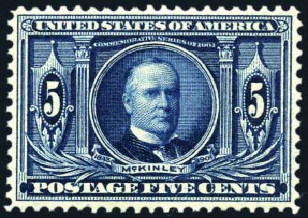 Prices of US Stamp Scott Cat. 326 - 1904 5c Louisiana Purchase Exposition. Harmer-Schau Auction Galleries, Feb 2010, Sale 84, Lot 1528