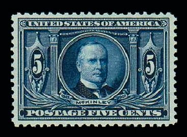 Cost of US Stamps Scott Catalogue #326: 5c 1904 Louisiana Purchase Exposition. Matthew Bennett International, Jun 2007, Sale 319, Lot 1349