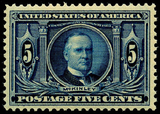 US Stamp Value Scott 326 - 5c 1904 Louisiana Purchase Exposition. Matthew Bennett International, Jun 2008, Sale 328, Lot 871