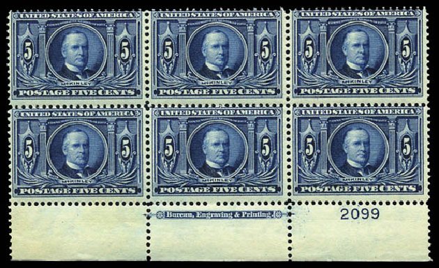 US Stamps Value Scott Cat. #326 - 5c 1904 Louisiana Purchase Exposition. Matthew Bennett International, Mar 2011, Sale 337, Lot 2801