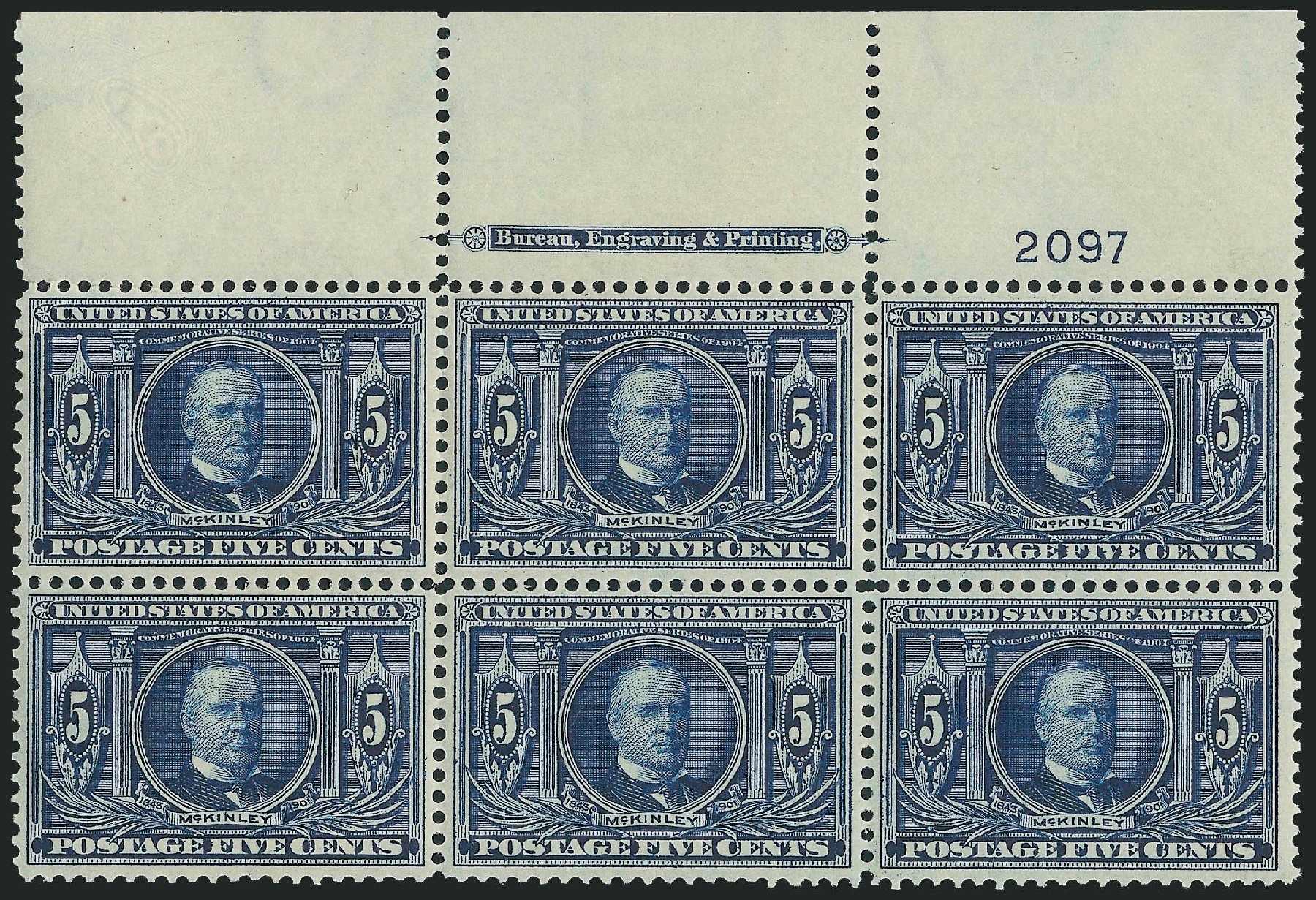 Prices of US Stamps Scott #326 - 5c 1904 Louisiana Purchase Exposition. Robert Siegel Auction Galleries, Oct 2010, Sale 997, Lot 5871