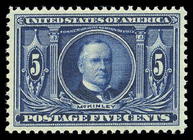 US Stamp Value Scott #326 - 5c 1904 Louisiana Purchase Exposition. Matthew Bennett International, Sep 2010, Sale 331, Lot 695