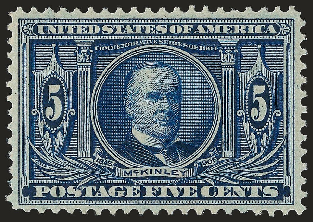 Value of US Stamp Scott Catalog # 326 - 1904 5c Louisiana Purchase Exposition. Robert Siegel Auction Galleries, Apr 2010, Sale 984, Lot 785