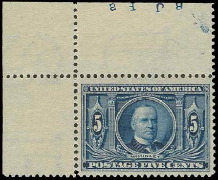 Values of US Stamps Scott Catalogue #326 - 1904 5c Louisiana Purchase Exposition. H.R. Harmer, Nov 2013, Sale 3004, Lot 1232