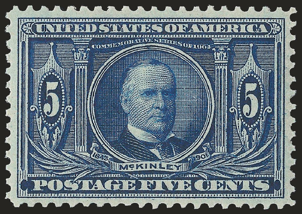 Cost of US Stamp Scott Catalogue #326: 1904 5c Louisiana Purchase Exposition. Robert Siegel Auction Galleries, Jun 2009, Sale 975, Lot 1702