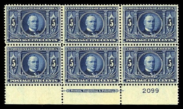 Value of US Stamp Scott Catalogue # 326: 5c 1904 Louisiana Purchase Exposition. Matthew Bennett International, Sep 2012, Sale 346, Lot 793