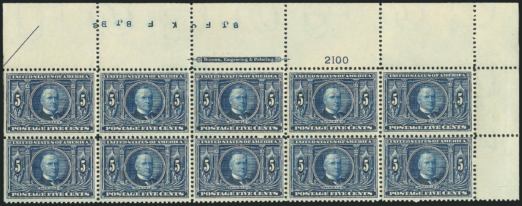 US Stamps Prices Scott Catalog 326: 5c 1904 Louisiana Purchase Exposition. Robert Siegel Auction Galleries, Mar 2013, Sale 1040, Lot 1693