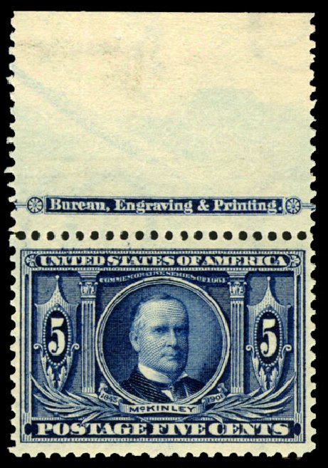 Price of US Stamps Scott #326 - 1904 5c Louisiana Purchase Exposition. Cherrystone Auctions, Jul 2013, Sale 201307, Lot 116