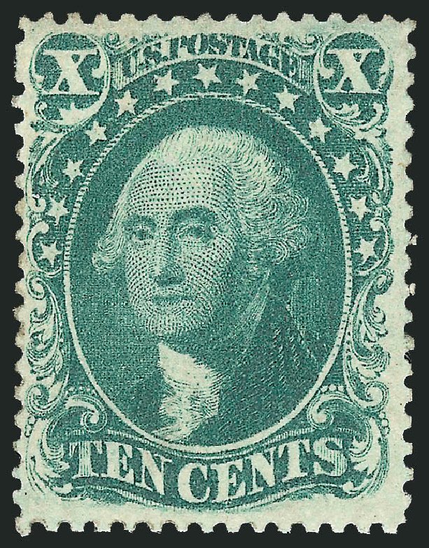 Prices of US Stamp Scott Catalog 33: 10c 1857 Washington. Robert Siegel Auction Galleries, Sep 2009, Sale 976, Lot 1247