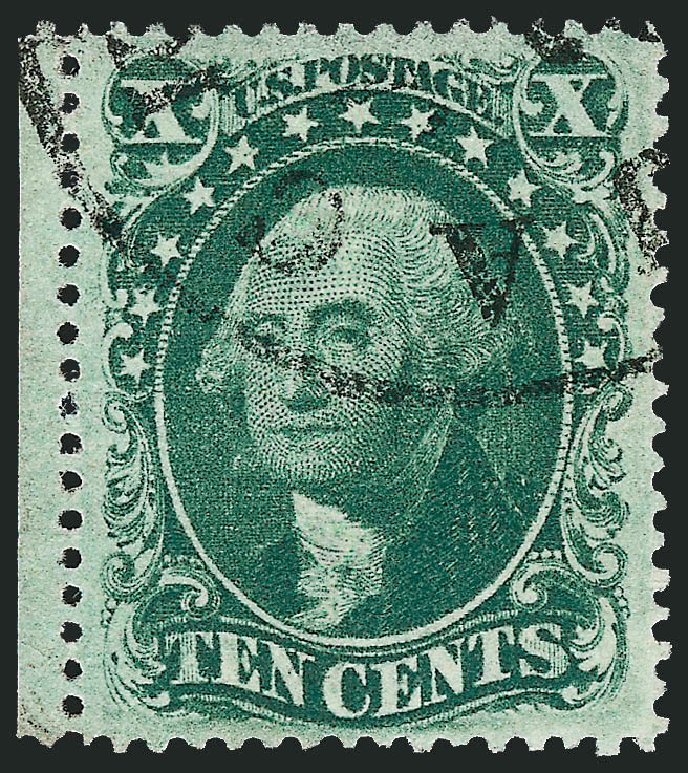 Cost of US Stamps Scott 33: 10c 1857 Washington. Robert Siegel Auction Galleries, Nov 2012, Sale 1034, Lot 61