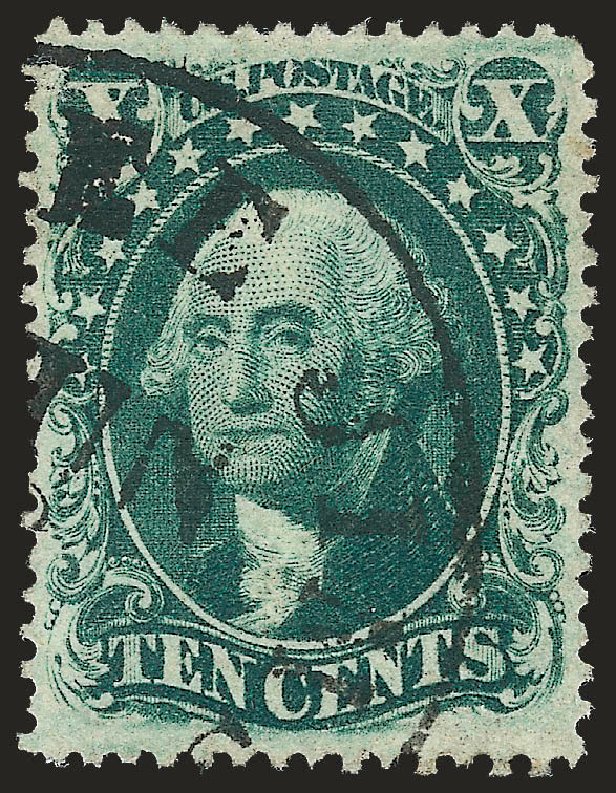 Price of US Stamps Scott 33 - 10c 1857 Washington. Robert Siegel Auction Galleries, Oct 2008, Sale 963, Lot 382