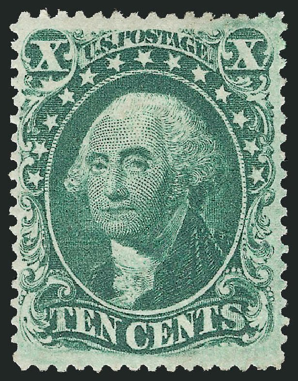 Prices of US Stamps Scott Cat. #33: 1857 10c Washington. Robert Siegel Auction Galleries, Feb 2010, Sale 983, Lot 26